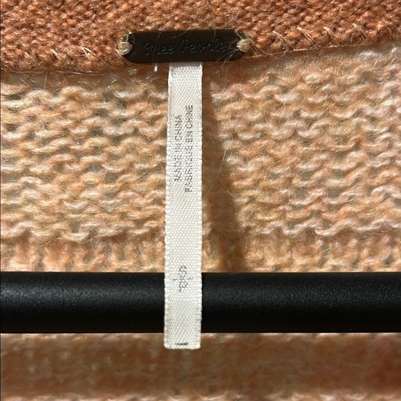 Free People Peach Knit Sweater - Picture 3 of 8